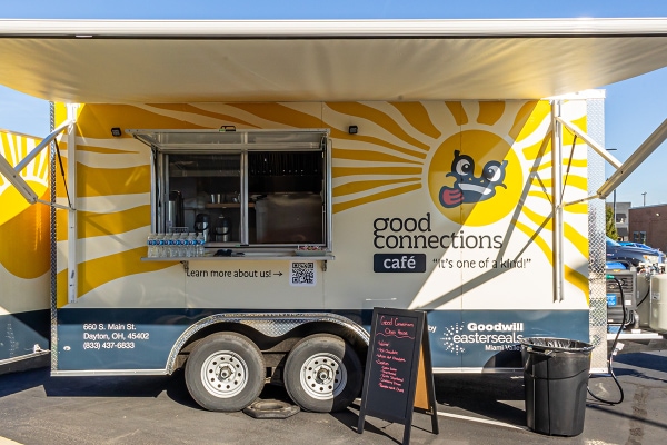 Good Connections Food Trailer at Beavercreek Goodwill Store- Thursday 10 am - 1 pm